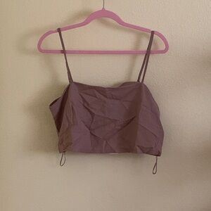 NWT MABLE Elegant Mauve Camisole with Spaghetti Straps